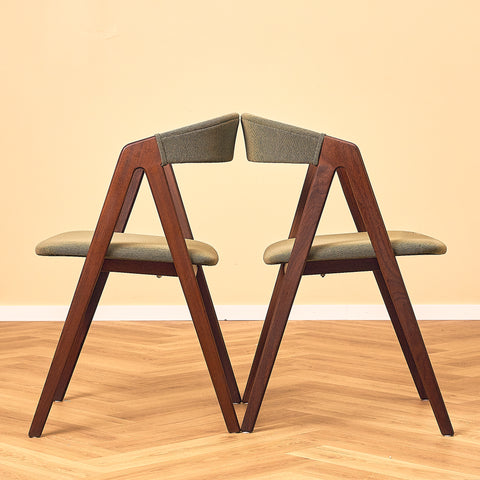 Walnut Dining Chair by Sax Møbler