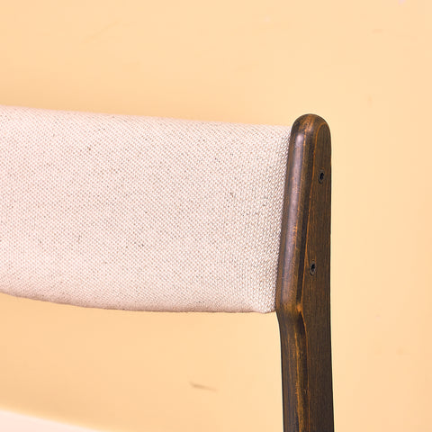 Danish set of 4 dining chairs by Erik Buch for Nova Stolefabrik