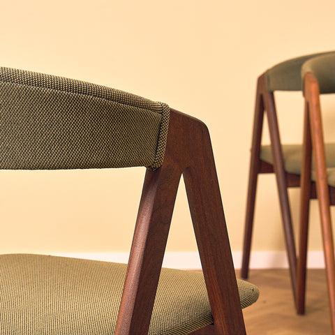 Walnut Dining Chair by Sax Møbler