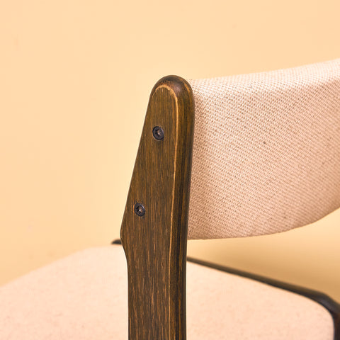 Danish set of 4 dining chairs by Erik Buch for Nova Stolefabrik