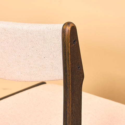 Danish set of 4 dining chairs by Erik Buch for Nova Stolefabrik