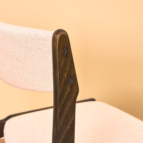 Danish set of 4 dining chairs by Erik Buch for Nova Stolefabrik