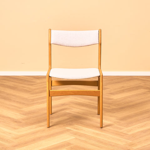 Danish set of 6 dining chairs by Erik Buch for Nova Stolefabrik