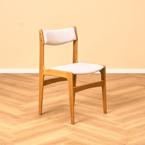 Danish set of 6 dining chairs by Erik Buch for Nova Stolefabrik