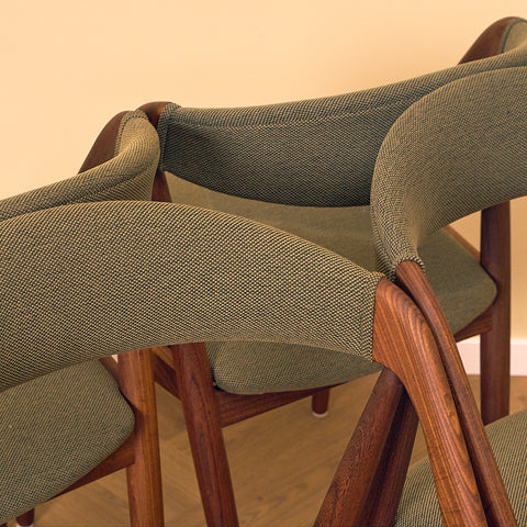 Walnut Dining Chair, Model 31 by Kai Kristiansen