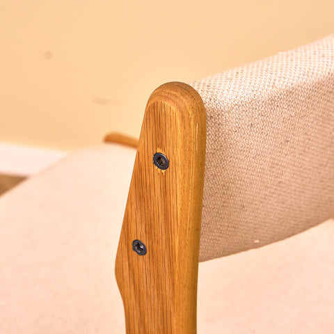 Danish set of 6 dining chairs by Erik Buch for Nova Stolefabrik