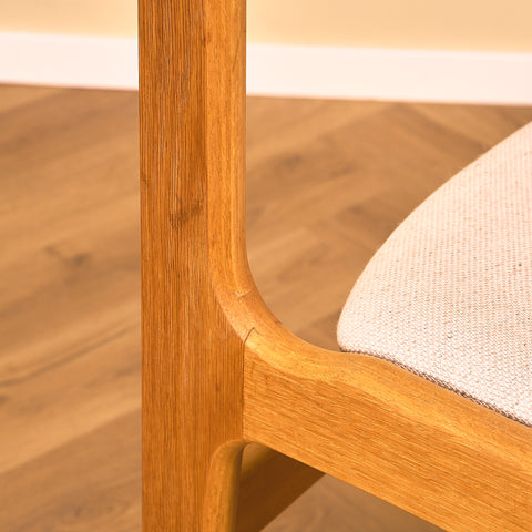 Danish set of 6 dining chairs by Erik Buch for Nova Stolefabrik