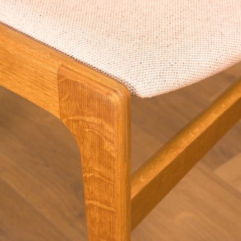 Danish set of 6 dining chairs by Erik Buch for Nova Stolefabrik