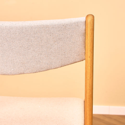 Danish set of 6 dining chairs by Erik Buch for Nova Stolefabrik