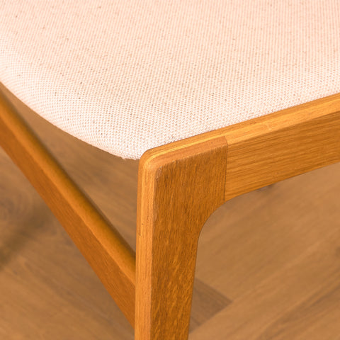 Danish set of 6 dining chairs by Erik Buch for Nova Stolefabrik