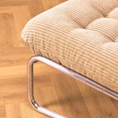 70s armchair in chrome