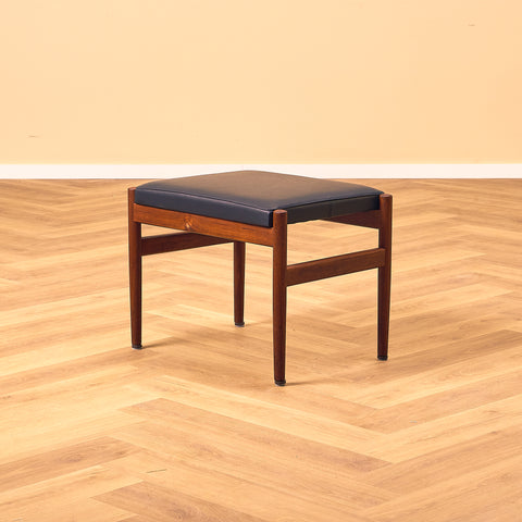 Danish stool in teak by Spøttrup Møbelfabrik