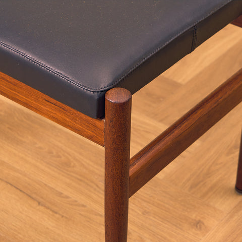 Danish stool in teak by Spøttrup Møbelfabrik