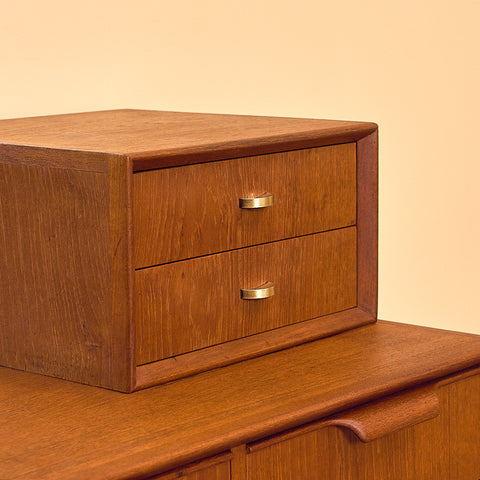 Teak Dressing Table with Mirror