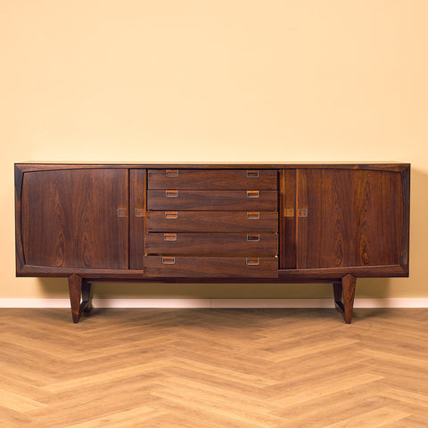 Danish sideboard in Santos rosewood by Kurt Ostervig