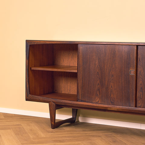 Danish sideboard in Santos rosewood by Kurt Ostervig