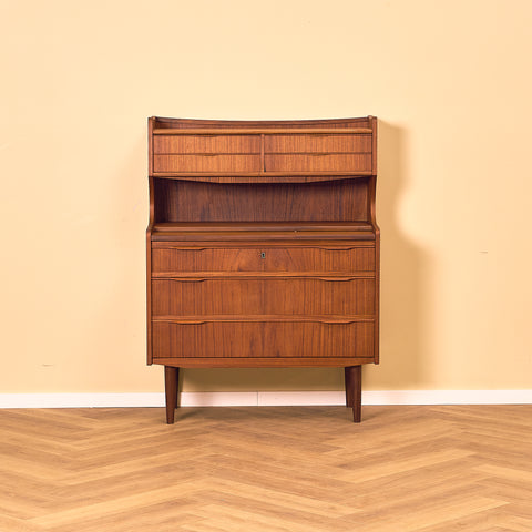 Danish secretary in teak