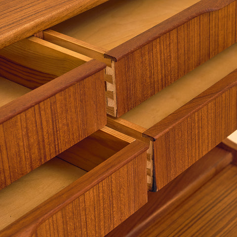 Danish secretary in teak
