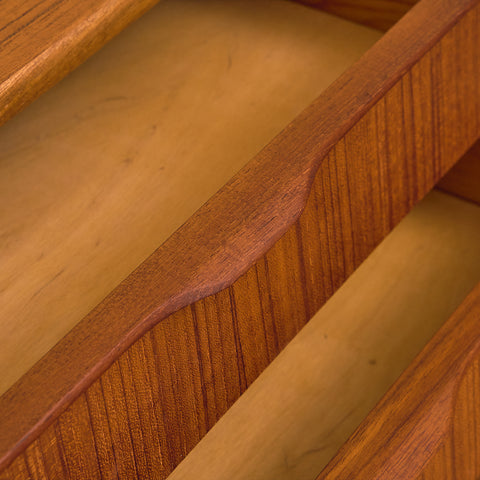 Danish secretary in teak