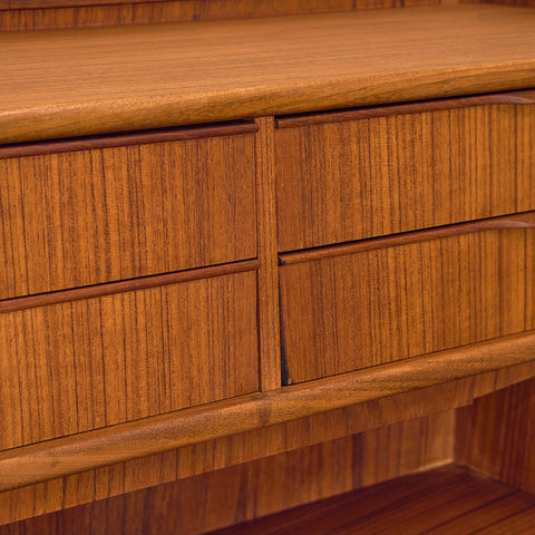 Danish secretary in teak