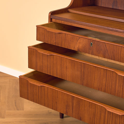 Danish secretary in teak