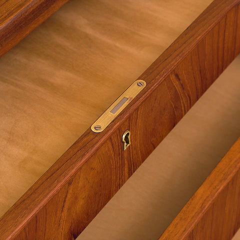 Danish secretary in teak