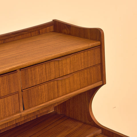 Danish secretary in teak