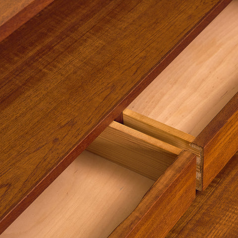 Danish secretary in teak