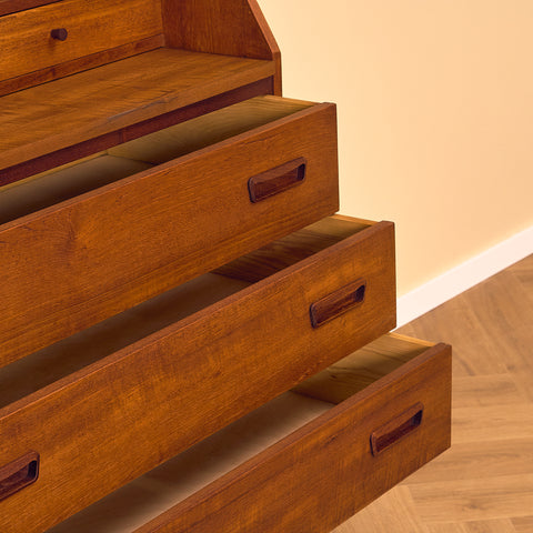 Danish secretary in teak