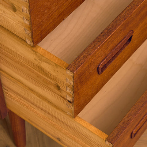 Danish secretary in teak