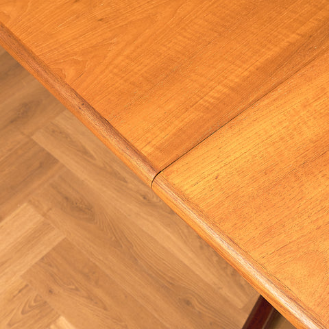 Danish oval dining table in teak, probably by Farstrup