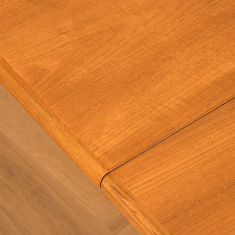 Danish oval dining table in teak, probably by Farstrup