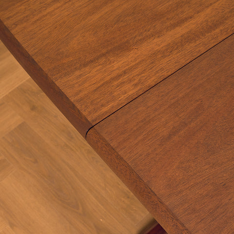 Danish oval dining table in mahogany by Skovby Møbelfabrik
