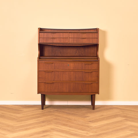 Danish secretary in teak