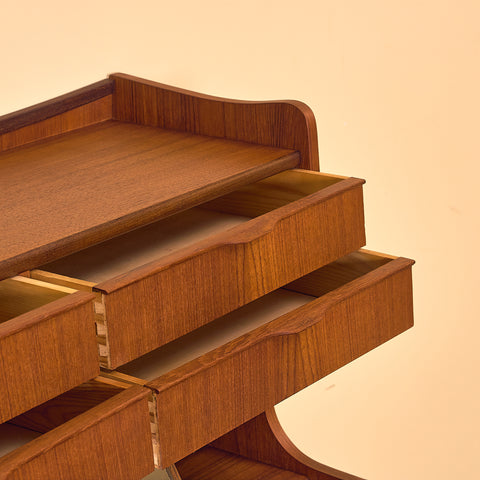 Danish secretary in teak