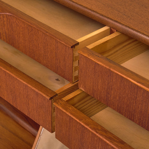 Danish secretary in teak