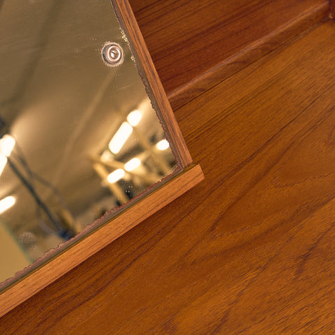 Danish secretary in teak