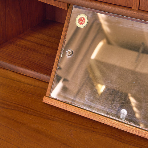 Danish secretary in teak
