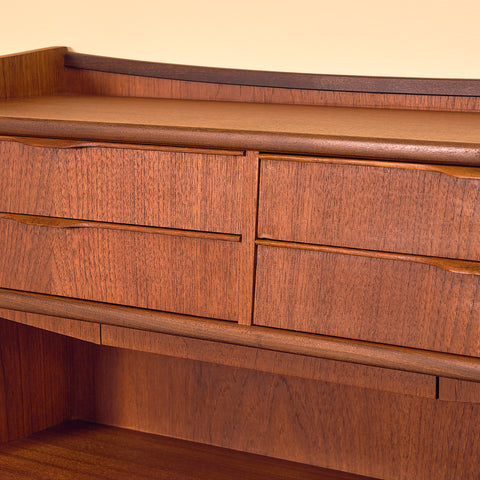 Danish secretary in teak