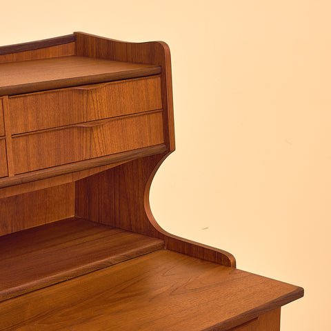 Danish secretary in teak