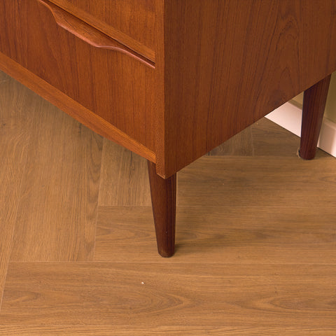 Danish secretary in teak