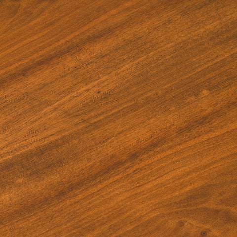 Mid-century dining table in oak and walnut