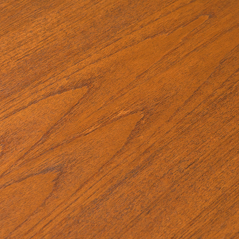 Danish dining table in teak and walnut