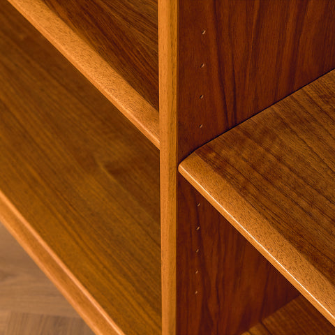 Swedish bookshelf in walnut by Bertil Fridhagen for Bodafors