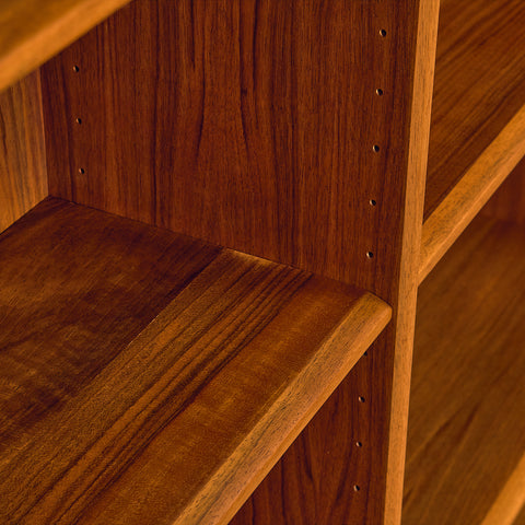 Swedish bookshelf in walnut by Bertil Fridhagen for Bodafors