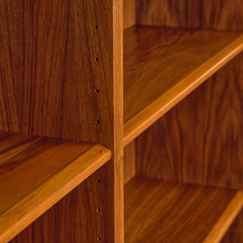 Swedish bookshelf in walnut by Bertil Fridhagen for Bodafors