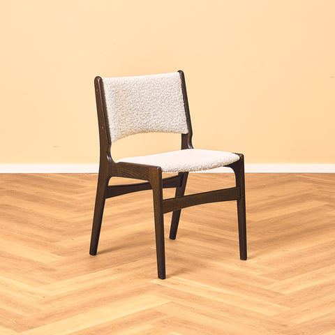 Danish dining chairs in smoked oak by Erik Buch for Anderstrup Møbelfabrik, model 89