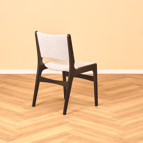 Danish dining chairs in smoked oak by Erik Buch for Anderstrup Møbelfabrik, model 89
