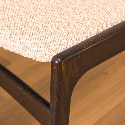 Danish dining chairs in smoked oak by Erik Buch for Anderstrup Møbelfabrik, model 89