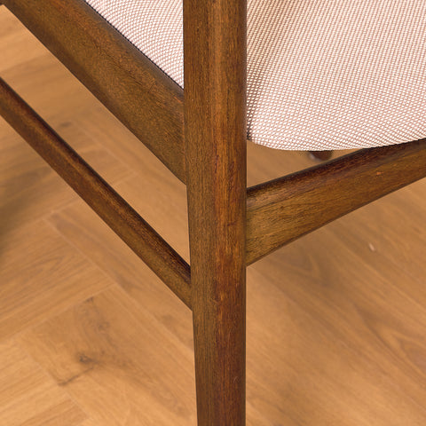 Danish dining chairs in birch by Erik Kirkegaard